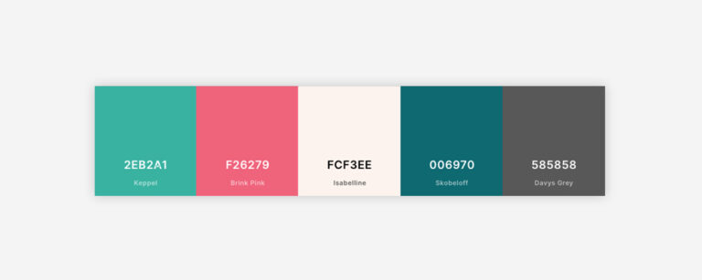 Fertility in Focus brand palette